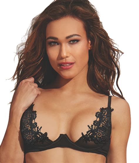 Dreamgirl Venice Lace Open Cup Bra And Reviews Bare Necessities Style