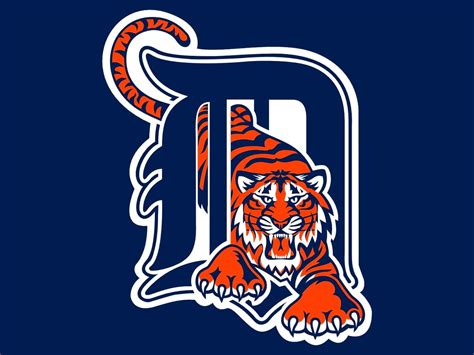 Detroit Tigers Logo Wallpapers Wallpapers Com