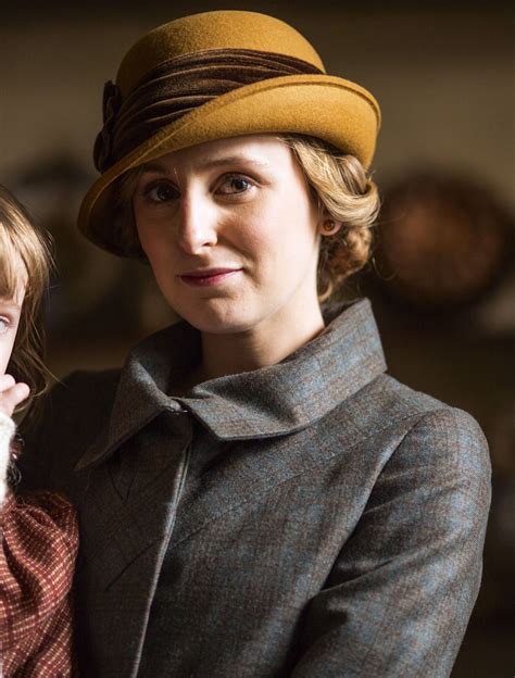 Laura Carmichael As Lady Edith Crawley In Downton Abbey Tv Series