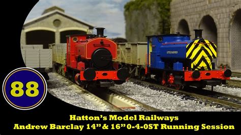 Hattons Model Railways Andrew Barclay 0 4 0st Running Session