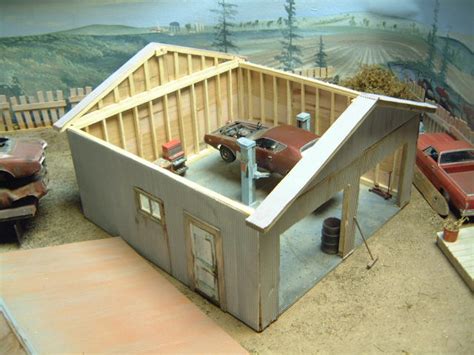 Scale Model Garage