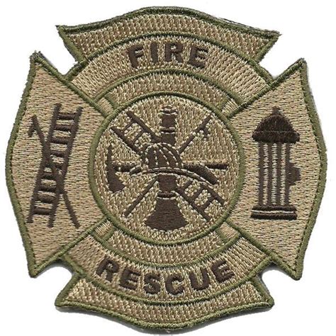 Fd Fire Department Logo Seal Patches 325 Etsy