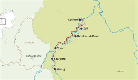Mosel And Saar River Route Van Gogh Tours