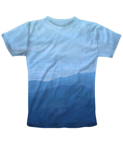 Freecultr Express Blue Shades Of Blue Graphic T Shirt Buy Freecultr