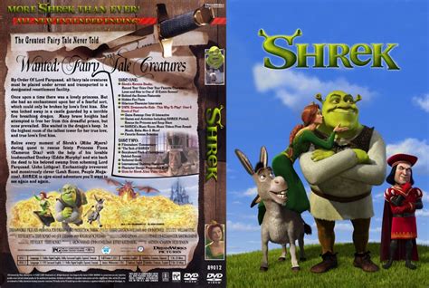 Shrek Movie Dvd Custom Covers Shrektemplate Barcodeless Copy Dvd