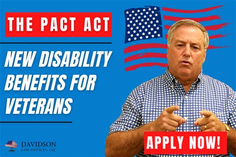 The Pact Act New Veterans Benefits Davidson Elder Law