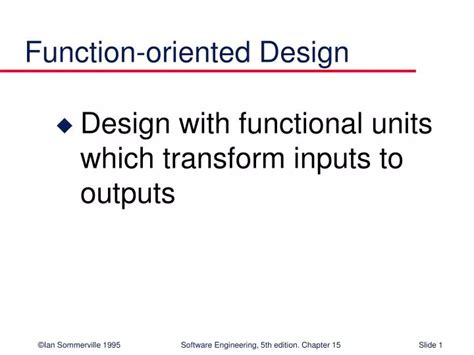 Ppt Function Oriented Design Powerpoint Presentation Free Download