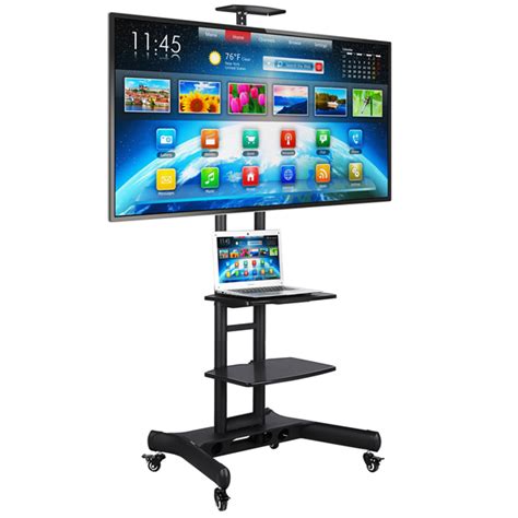 Order online today for fast home delivery. Adjustable Heavy Duty Rolling TV Stand TV Carts with ...