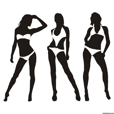 Vector For Free Use Women In Bikini