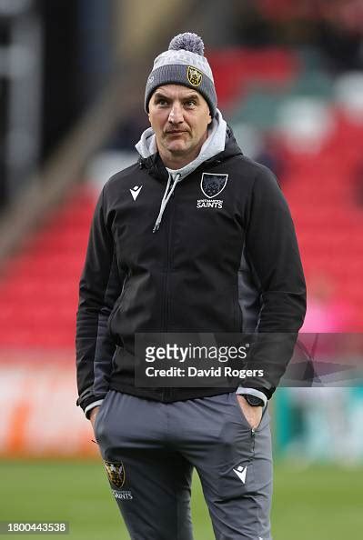 phil dowson the northampton saints director of rugby looks on news photo getty images