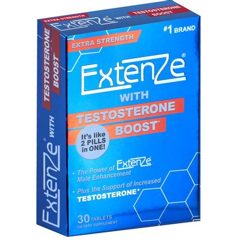 Extenze With Testosterone Boost 30ct