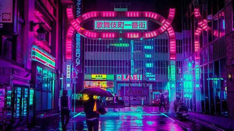 Beautiful Neon Photos Taken While Lost On A Rainy Night In