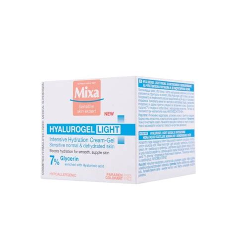 Mixa Hyalurogel Intensive Hydration Light Krema Za Lice Ml Aquacare