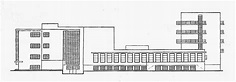 Building of Staatliches Bauhaus in Dessau | Walter Gropius | Data ...