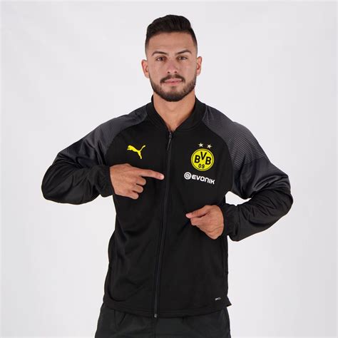 Borussia dortmund stands for intensity, authenticity, cohesion and ambition. Puma Borussia Dortmund Stadium 2019 Jacket - FutFanatics
