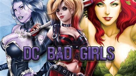 Top 10 Hottest Female Super Villains In Dc Comics Youtube