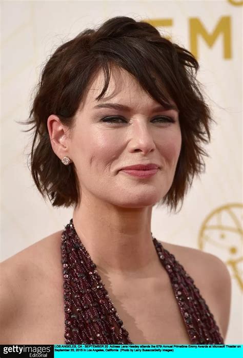 Lena Headey At The 67th Annual Primetime Emmy Awards At Microsoft