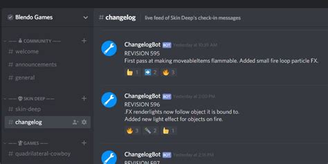 Discord Changelog Bot Blendo News