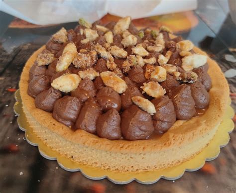 Crostata Al Caramello Salato E Mousse Al Cioccolato Le Delizie Di Giopi