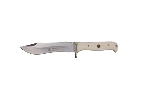 Puma Knives Sgb Buffalo Hunter Fixed Blade Knife White Smooth Bone