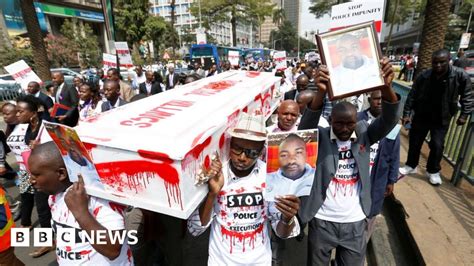 Kenyan Police In Court Over Lawyer Willie Kimanis Death Bbc News