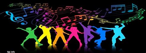 Dance With Music Facebook Cover