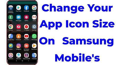 No need to upload or download. How to Reduce/Decrease App Icon Size in Samsung Mobile ...