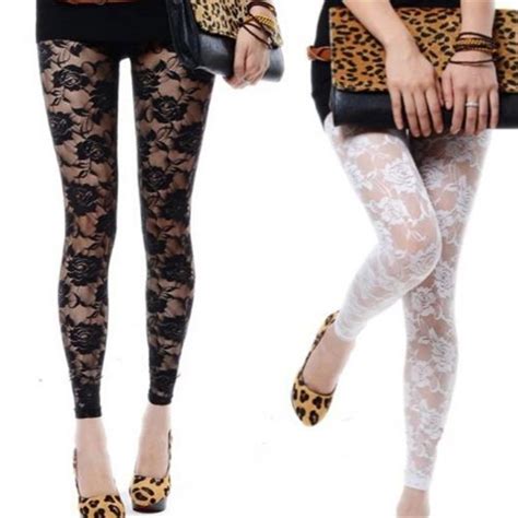 Buy 1pc Lace Legging Summer Sexythin Full Lace Ankle
