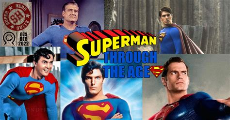 Superhero Suite 074 Superman Through The Ages Retrozap