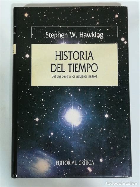 Historia Del Tiempo De Stephen W Hawking Vendido En Venta Directa