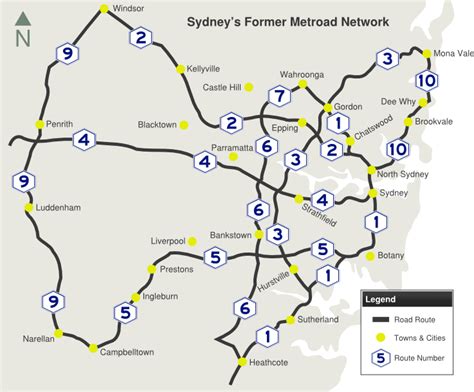 Road Photos And Information New South Walesmetroads Decommissioned