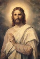 A painting of Jesus by Heinrich Hoffmann, often called Portrait in ...