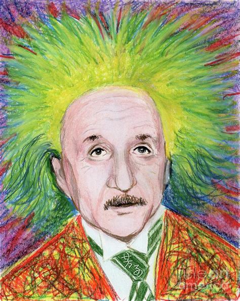 Albert Einstein Drawing By Yoshiko Mishina Pixels