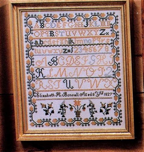 Seven Historical Samplers Counted Cross Stitch Pattern