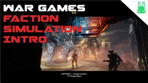 New Faction Simulation Intro For War Games Titanfall 2 Youtube
