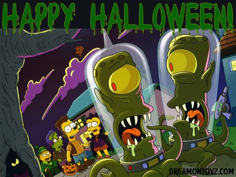 Free Cartoon Graphics Pics S Photographs The Simpsons Halloween Wallpaper