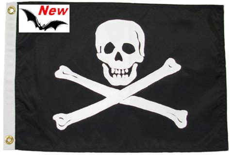Jolly Roger 18x24 Flag