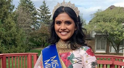25 year old indian american vaidehi dongre crowned miss india usa for 2021 nri vision