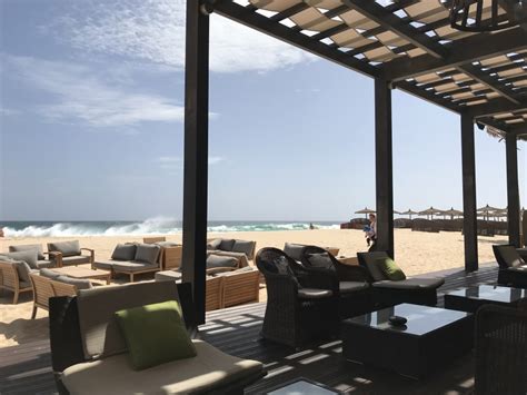 Strandrestaurant Hilton Cabo Verde Sal Resort Santa Maria HolidayCheck Sal Kapverdische