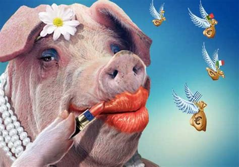 Lecțiadeeconomie Despre Oameni și Porci Ce Semnifică Lipstick On A