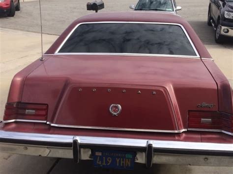 79 Mercury Cougar For Sale