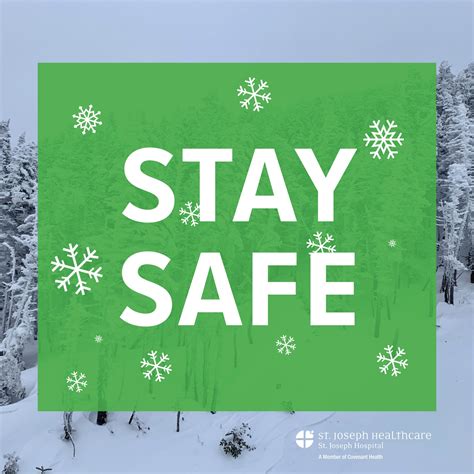 Stay Safe In The Snow Be Healthy Maine