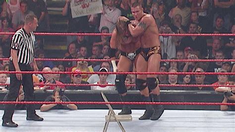 Triple H Vs Randy Orton Last Man Standing Match No Mercy