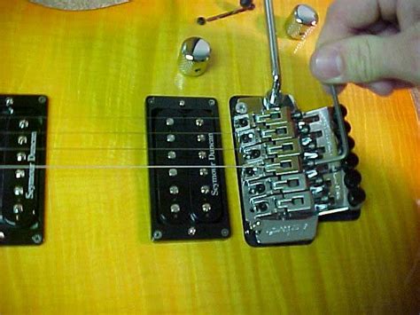 How To Set Up A Floyd Rose Locking Tremelo System