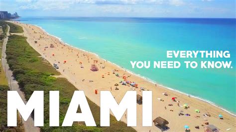 Miami Travel Guide Everything You Need To Know Youtube