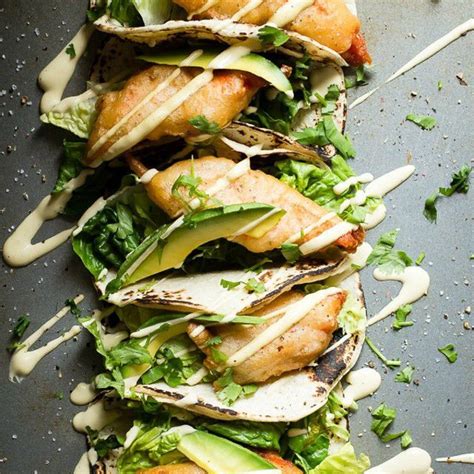 Make the crispy baked fish: Crispy Salmon Fish Tacos | Recipe | Cooking recipes, Fish ...