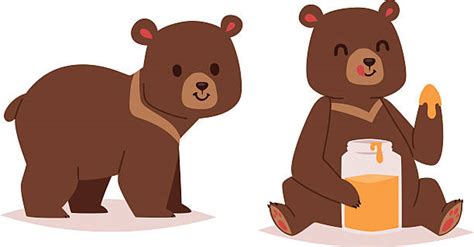 Bear Eating Honey Illustrations Royalty Free Vector Graphics And Clip Art Istock