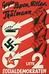 1932 German Social Democratic Party election poster – Never Was