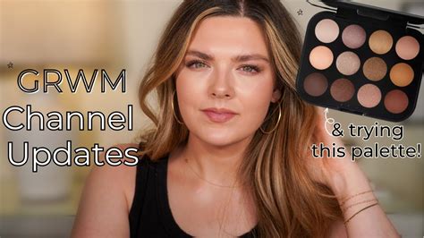 Grwm Channel Updates Trying New Mac Unfiltered Nudes Eyeshadow