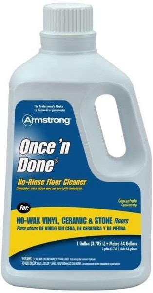 Armstrong Once N Done Concentrated Floor Cleaner 1 Gallon